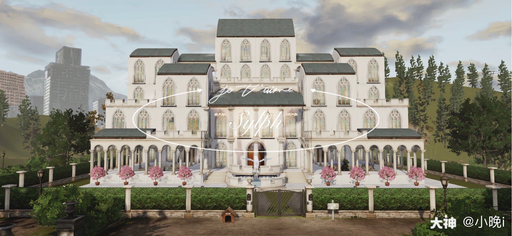 双人建筑法式城堡sylph