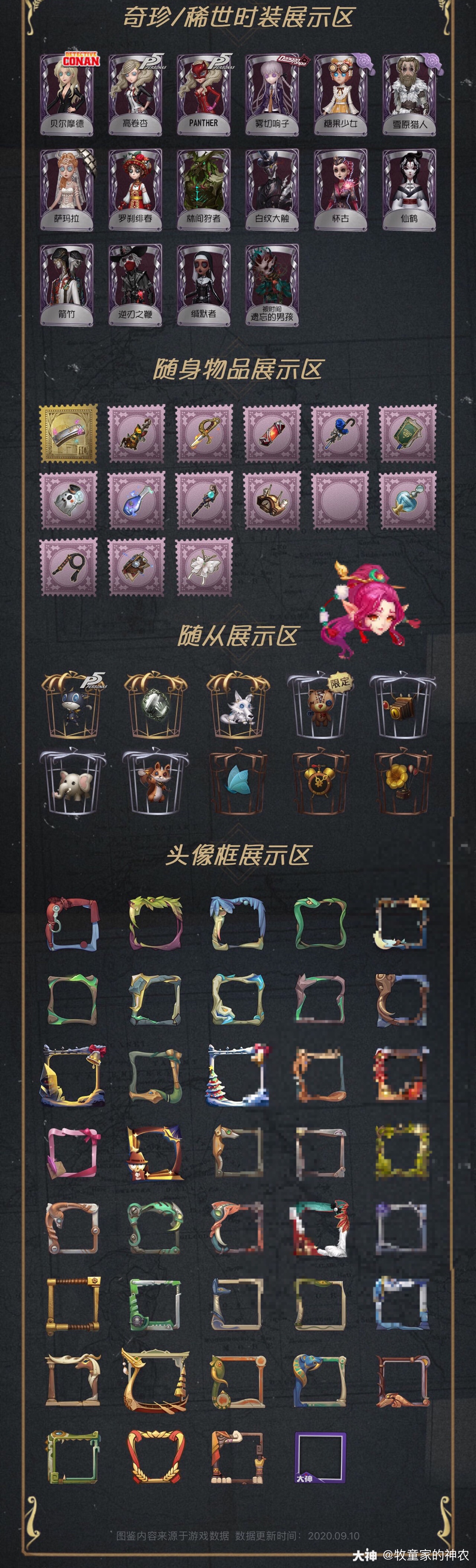 第五人格个人图鉴# 我.