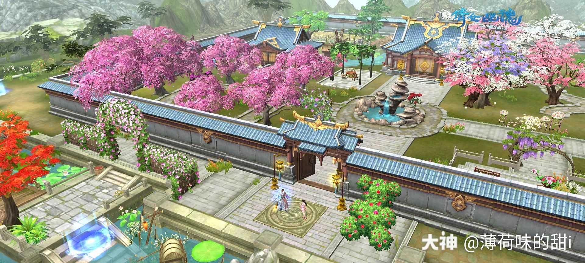 倩女幽魂手游##倩女家园设计##倩女手游家园