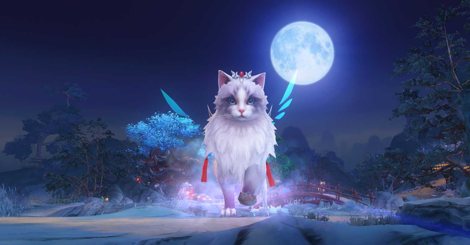 坐骑 金玉奴快来看 这里有只可爱的大猫猫 来自网易大神新倩女幽魂圈子 千灯夜未央hl