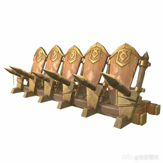 拒马?床弩?火炮?箭台