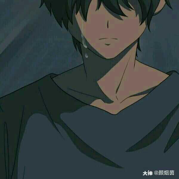 动漫壁纸# 悲伤的.