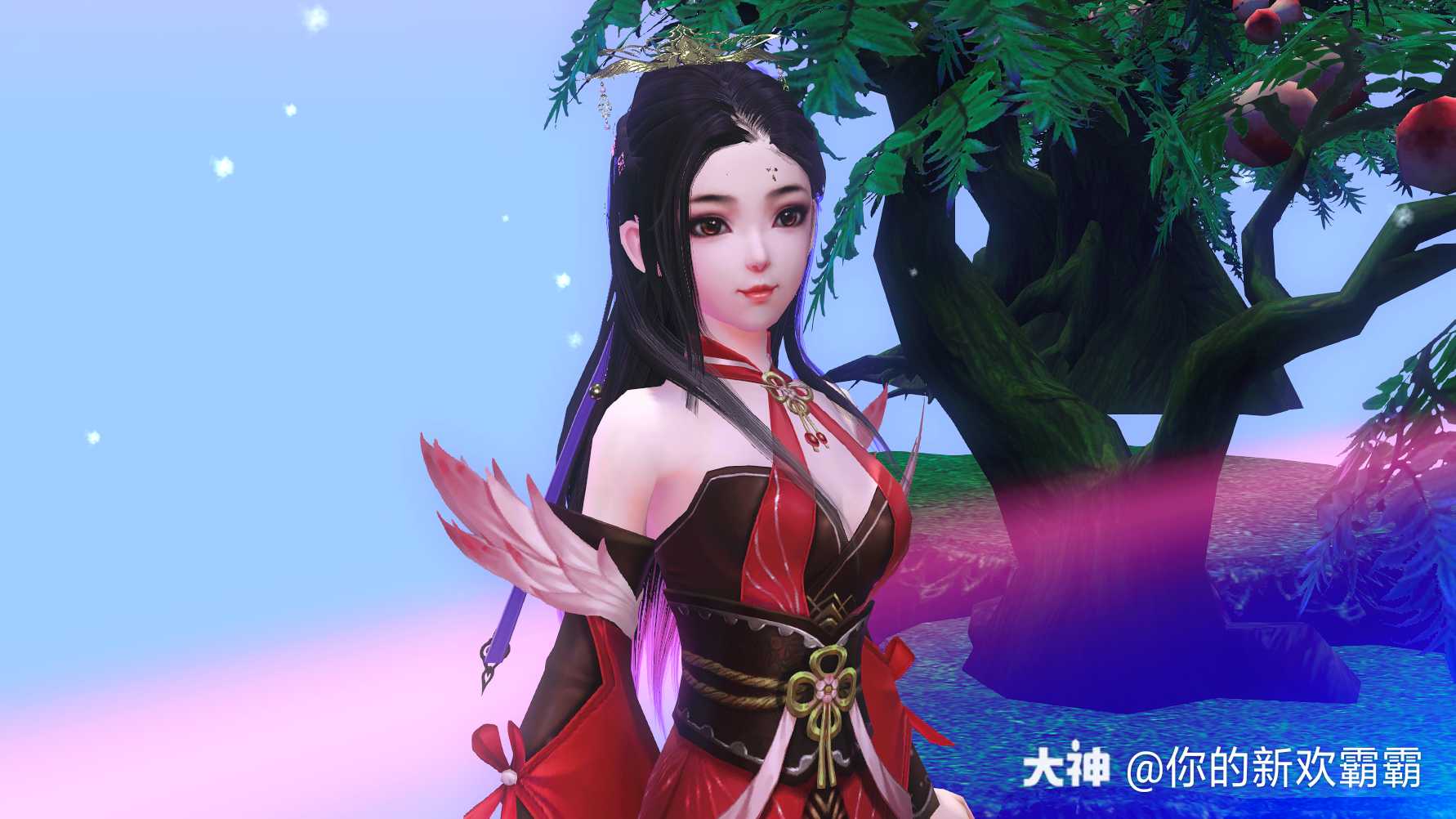 新倩女次世代签到给的永久头饰好看看呦000000