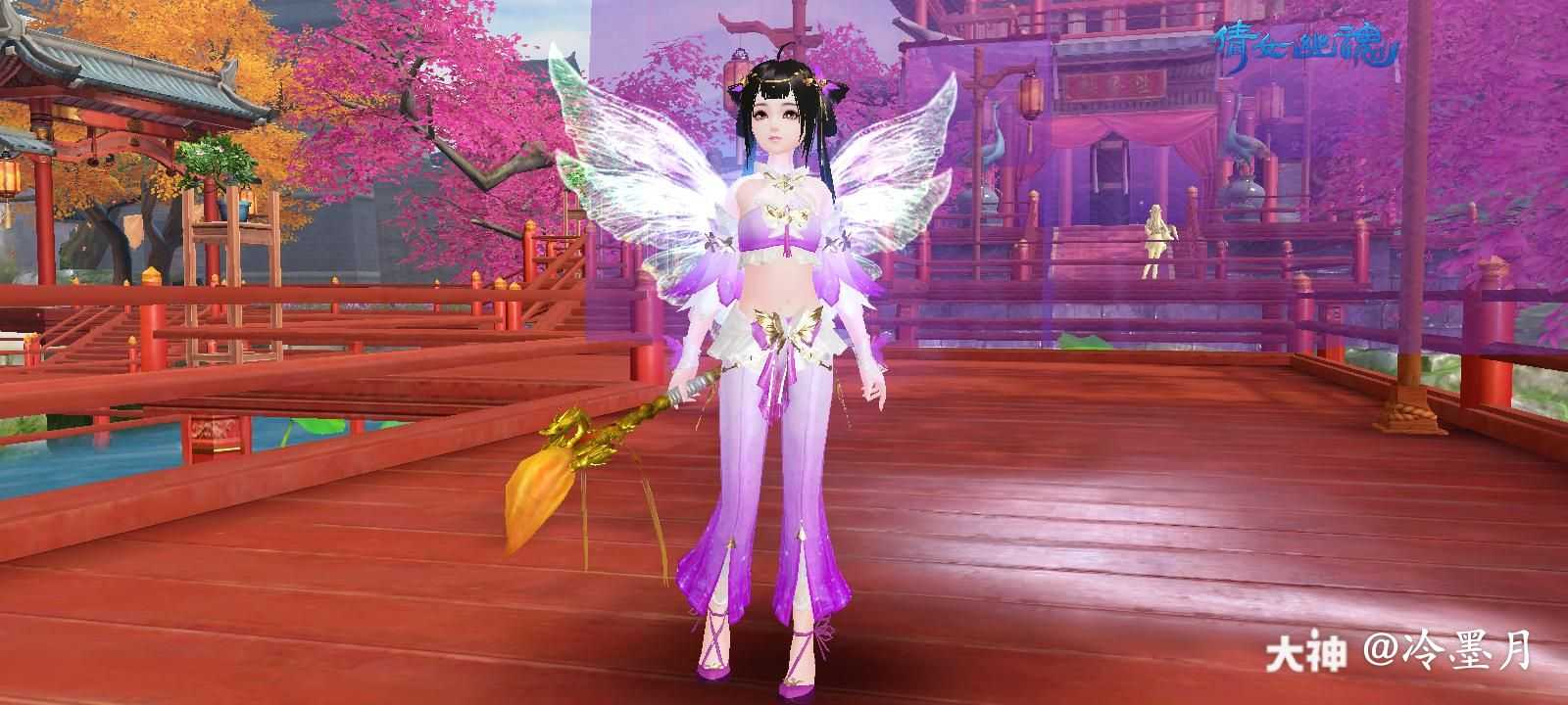 我喜欢紫色那套画魂拓本衣服