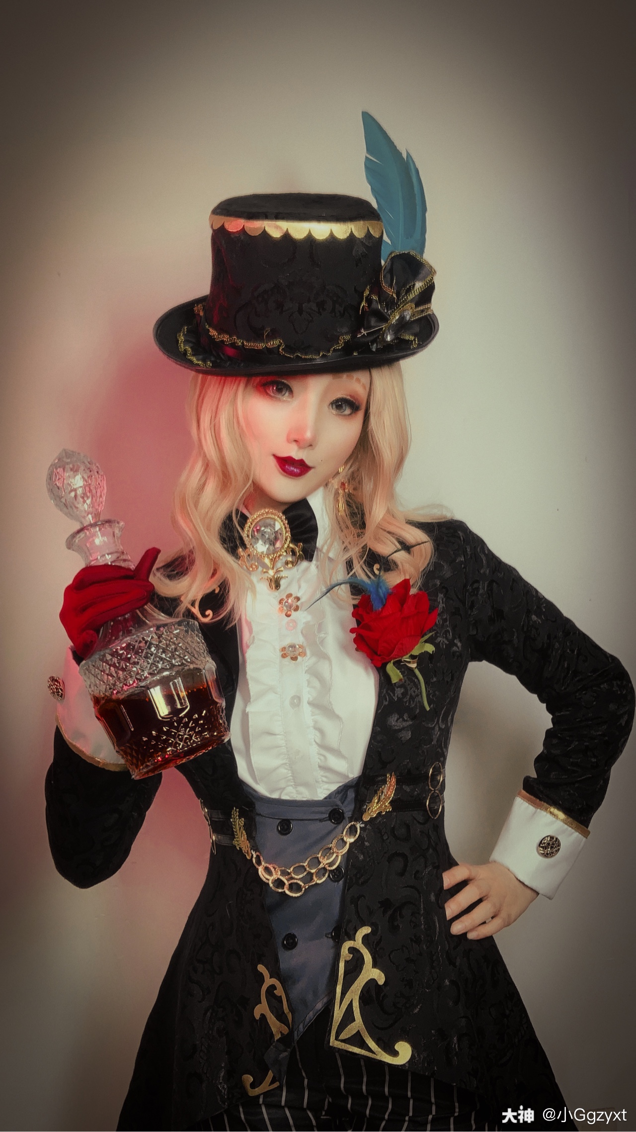 裁决之酒cn/化妆/后期:小g(gzyxt)手机自拍_来自网易大神第五人格圈子