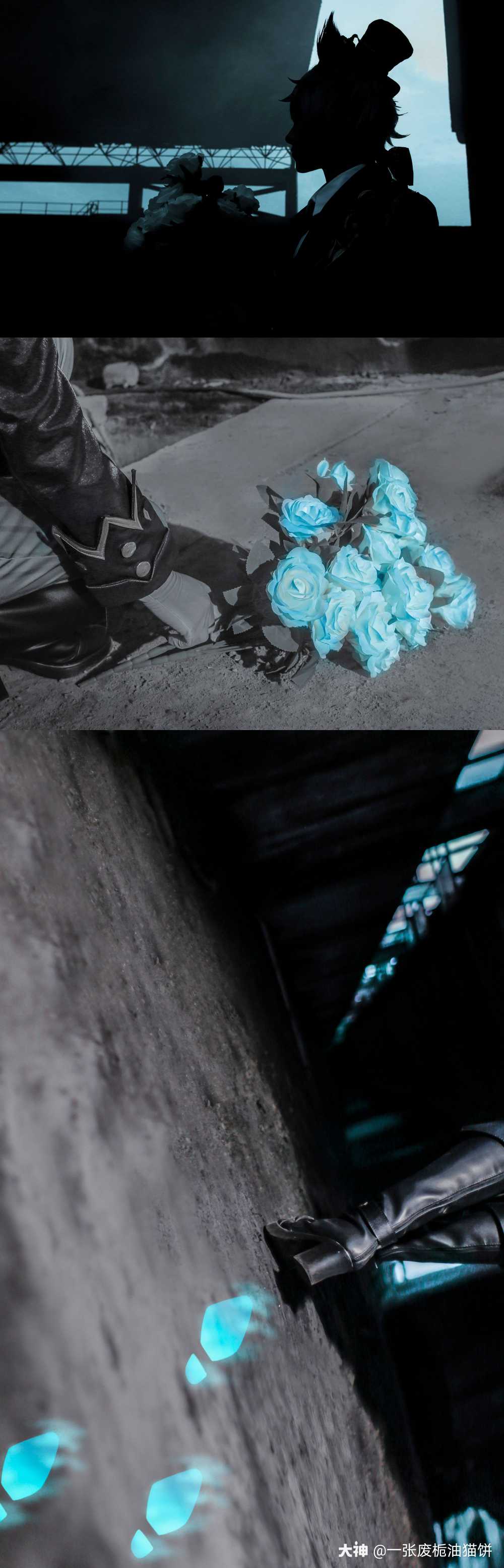 约瑟夫 镜像世界 拍的一组摄影师的脑洞 来自网易大神第五人格圈子 一张废栀油猫饼