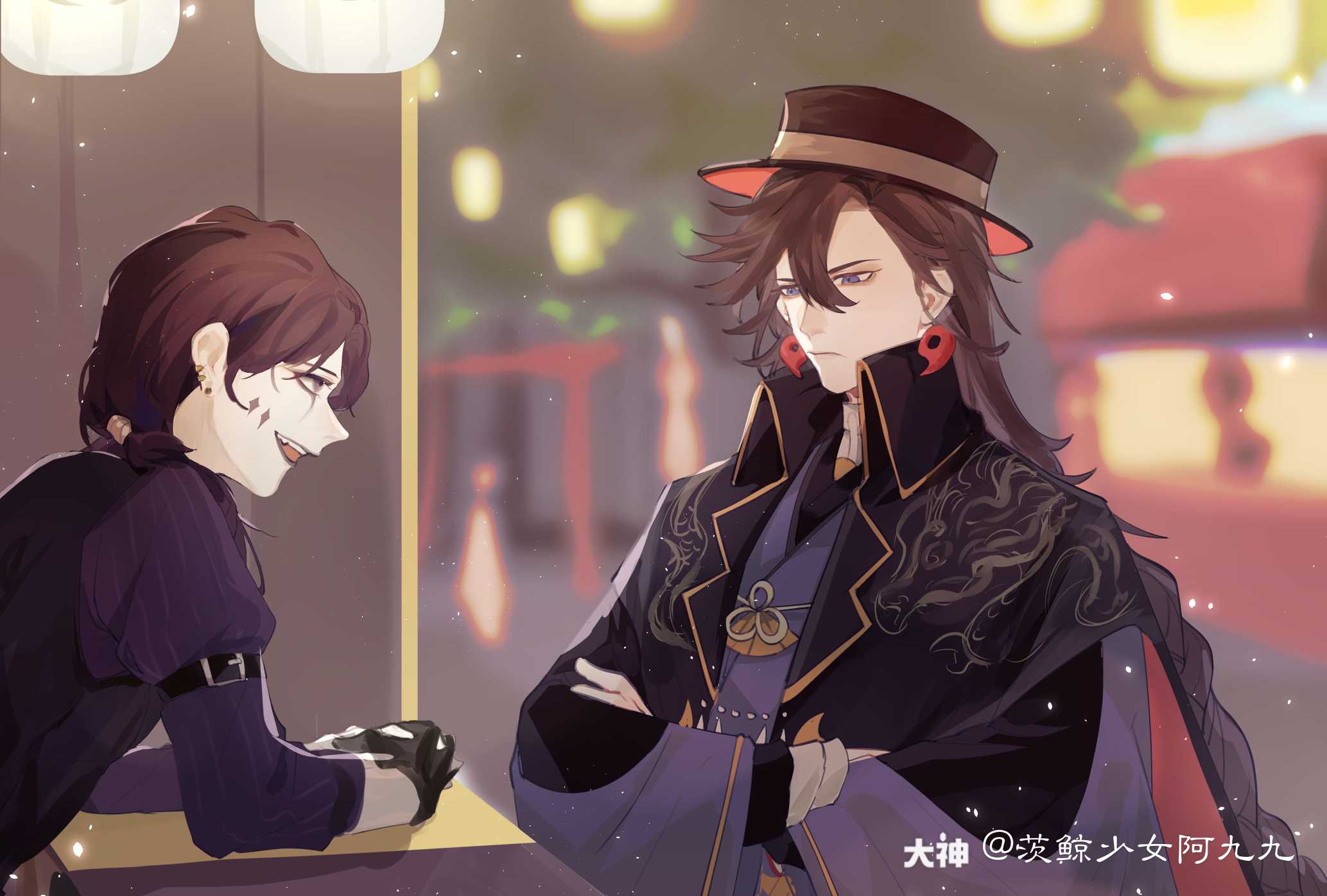 笔墨寮间##阴阳师同人##荒蛇