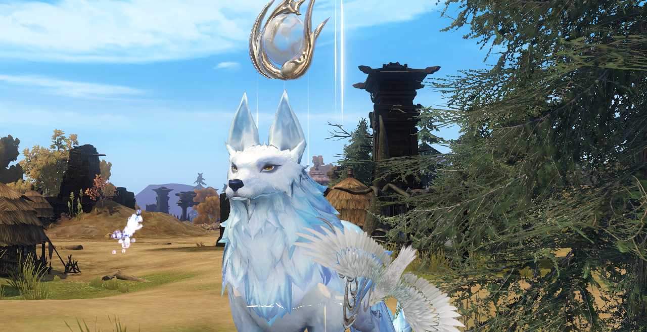 天狼方在狼的形态下死了就是趴在地上,好喜感