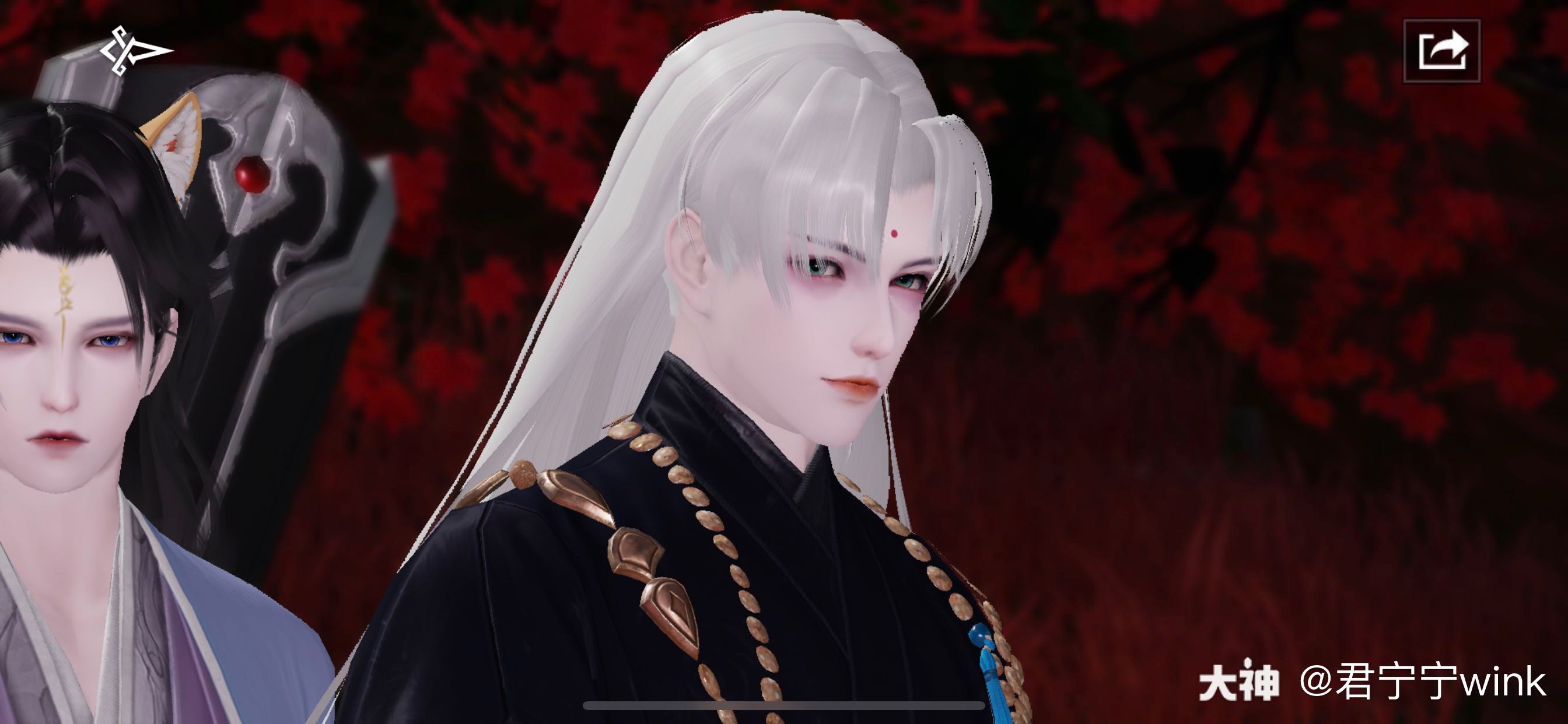 记录我的暗仔瞬间_来自网易大神一梦江湖圈子_君宁宁wink