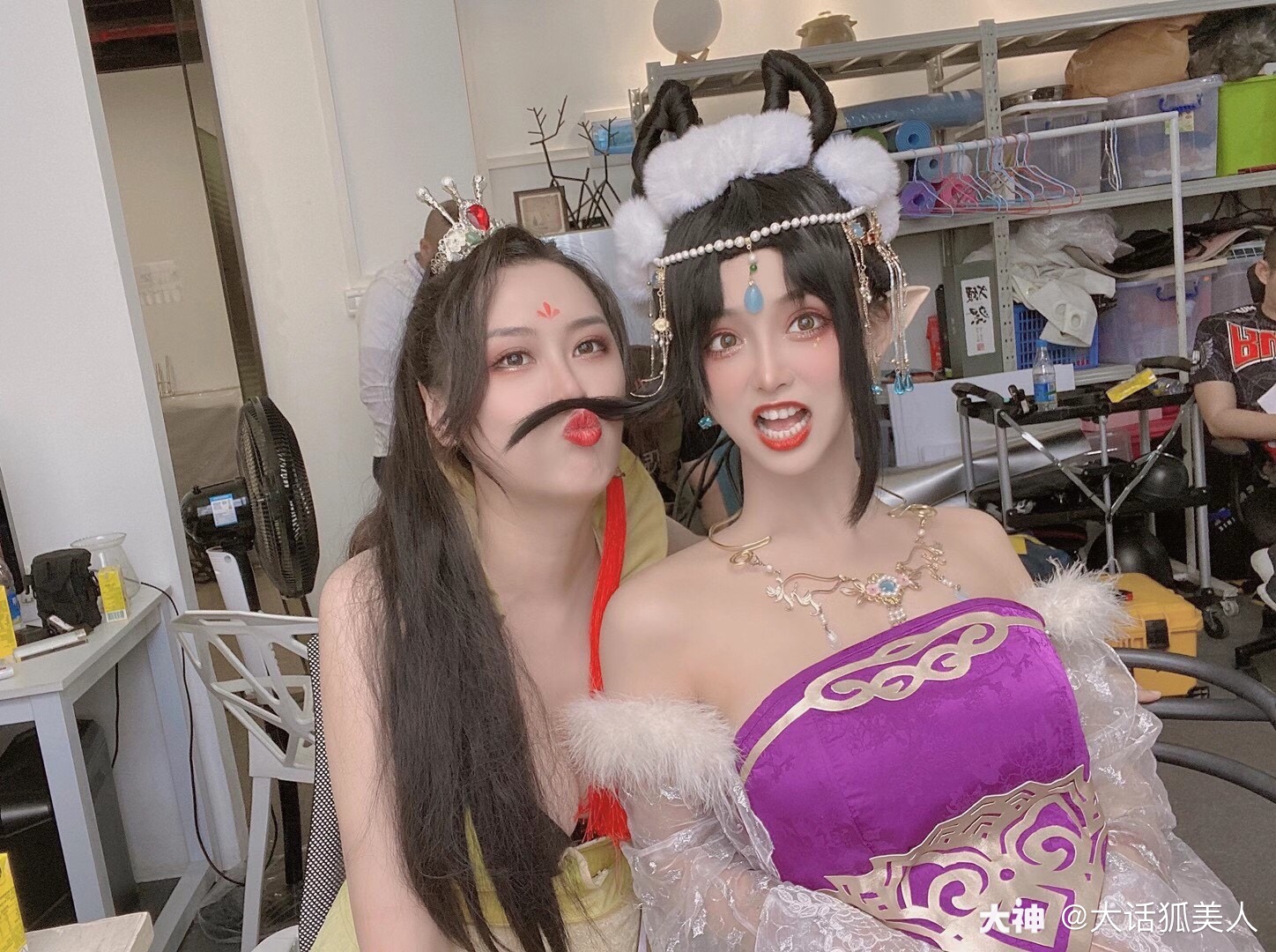 红拂女&狐美人 甜蜜双排 开启度蜜月模式大话西游2_大神