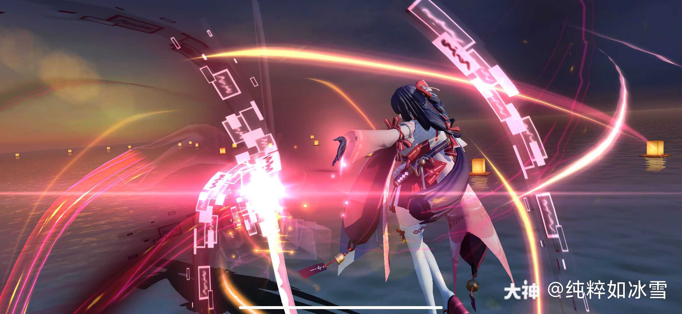 肯定是御神之刃,作为平安京最排面的皮肤,没有之一,第一次选本命的