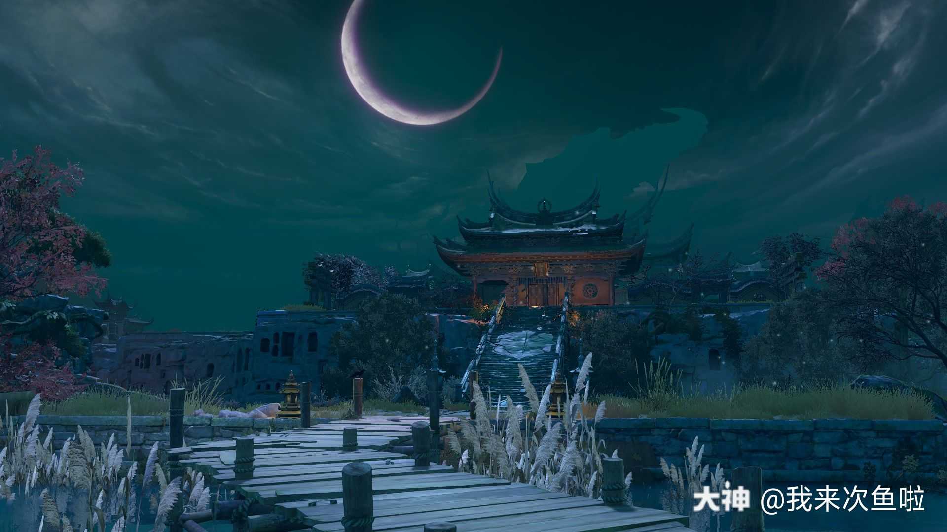 兰若寺的水面,成功让我背.