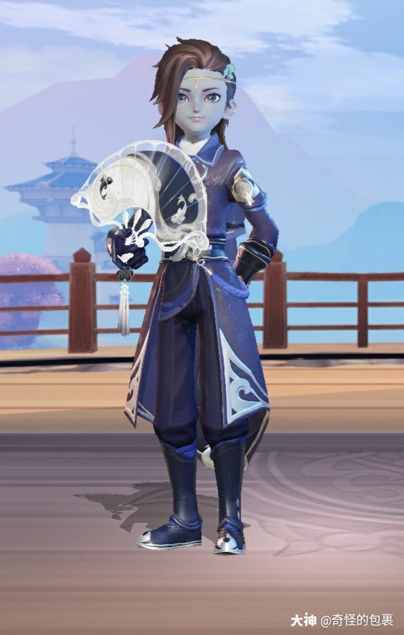 逍遥生的扇子好好看羡慕