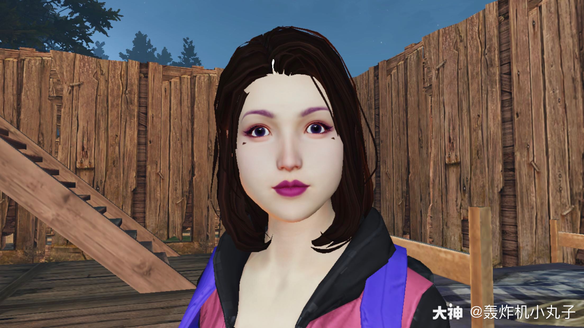 明日之后捏脸# 胖点旺.