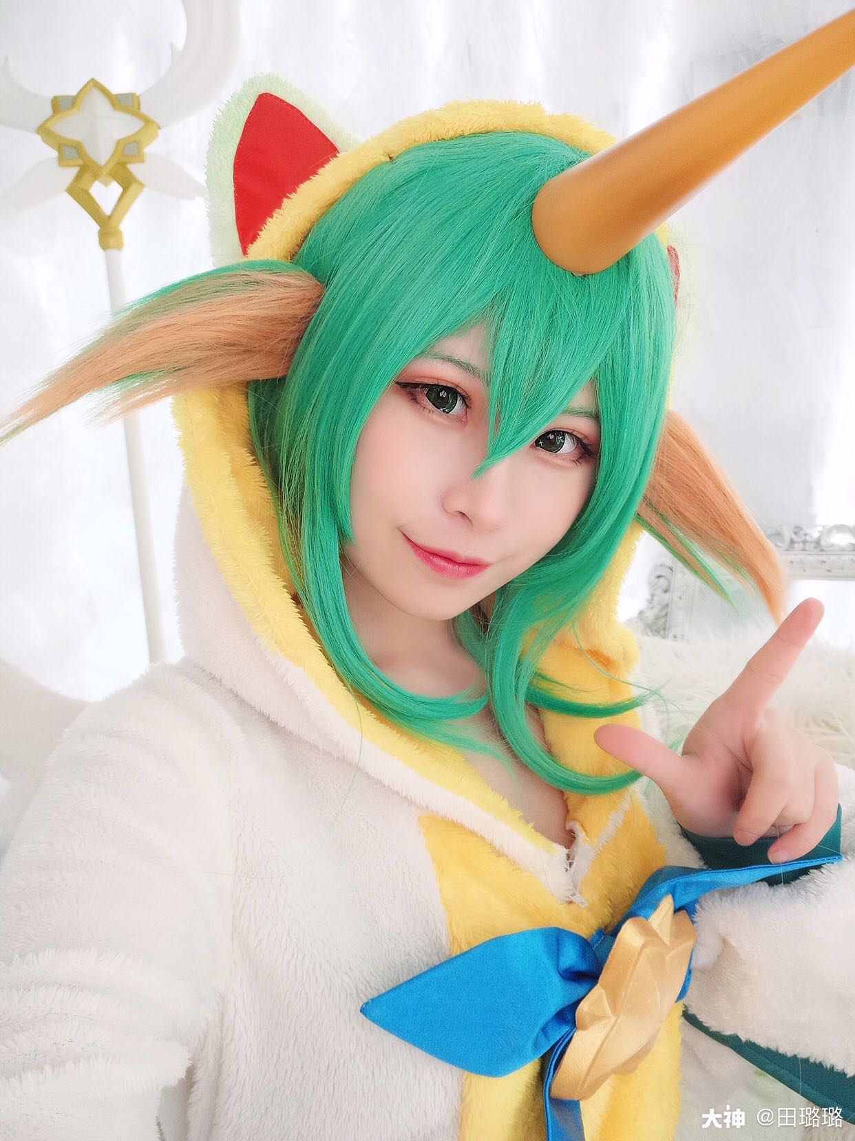 【cosplay】睡衣守護者 索拉卡_來自網易大神圈子_田璐璐