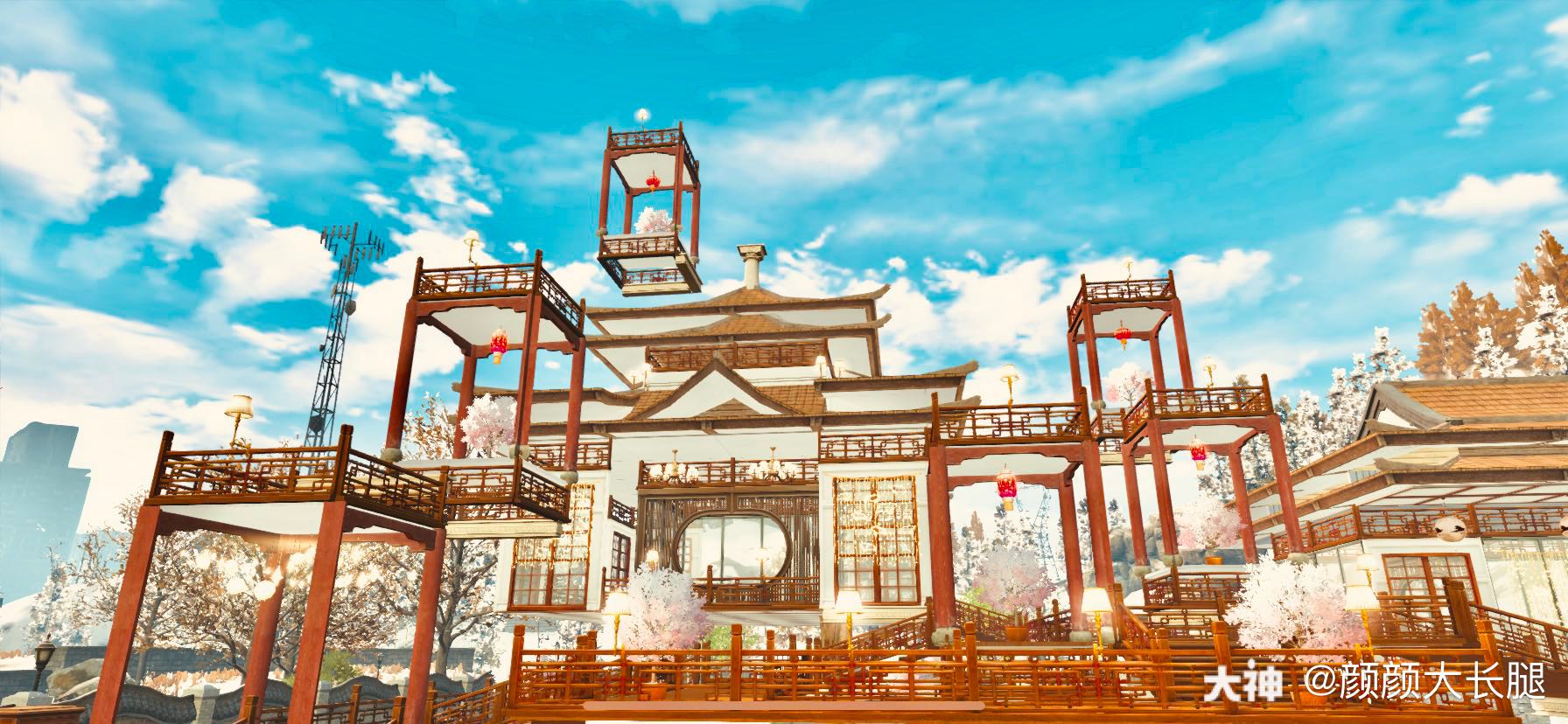 正冬』中式风格双人地基建筑蓝图,第三季好好玩_明日之后 | 大神