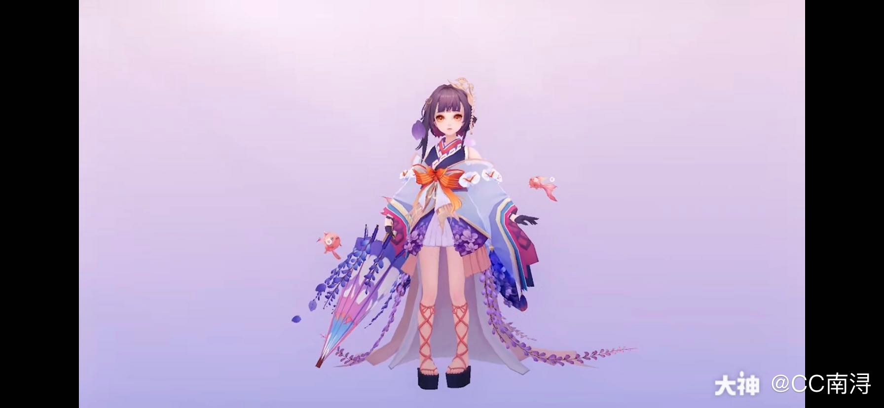 阴阳师×蜷川实花艺术家限定「神乐皮肤·朝露繁花」