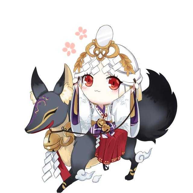 式神美图第一百一十四弹本期是我们的御馔津哦