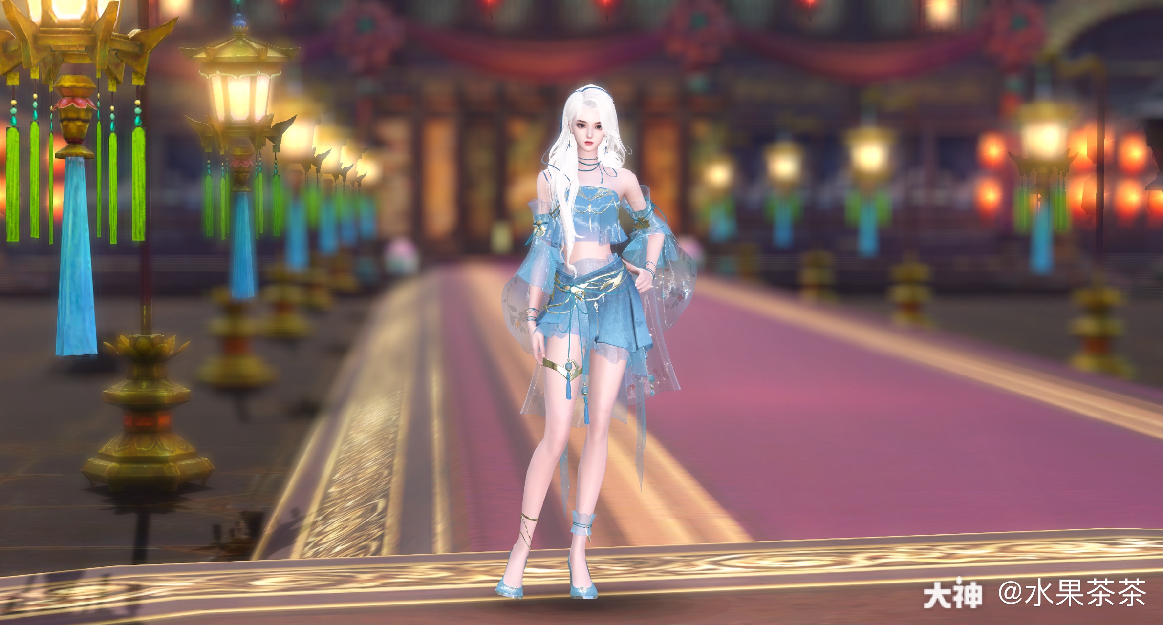 新时装青琼晚烟男女偃师反图!女偃师真的是太美了!