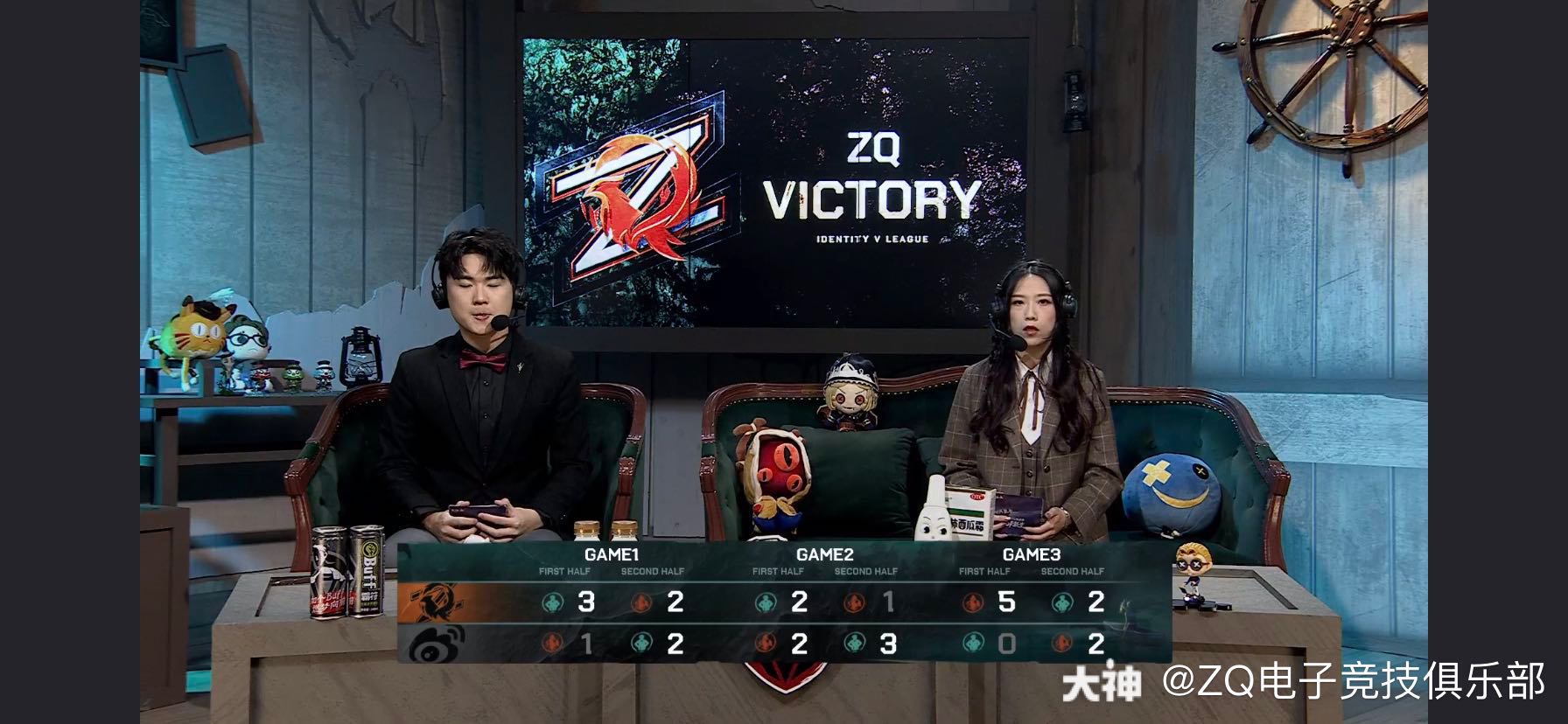 第五人格 #zq战队# 【赛报】.