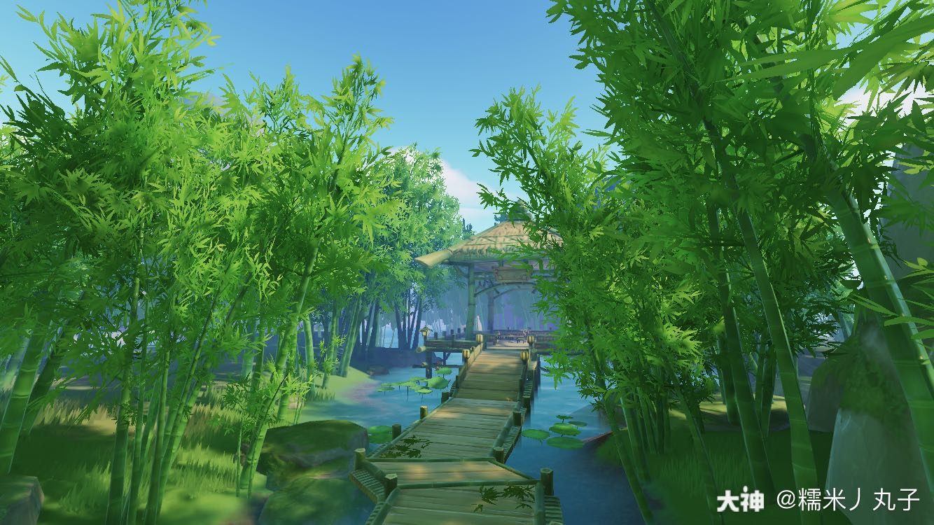 梦幻西游三维版 江南野外的竹林深处 有一.