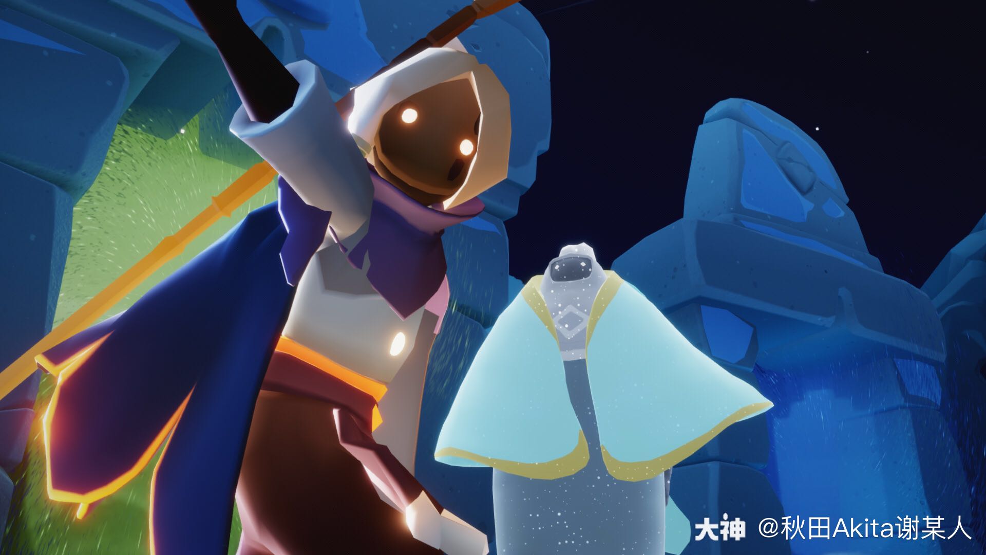 光遇预言季# 圣岛季结束快一个星期啦,朋友们都还在,季节虽然更替