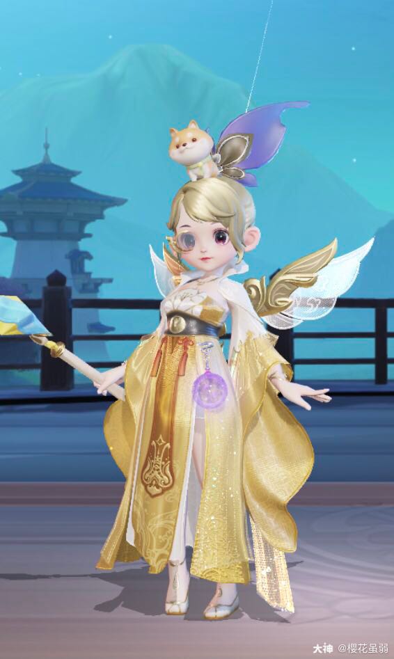 【新时装·帝王辉煌·衣·玄彩娥搭配其他锦衣·头的展示·一】