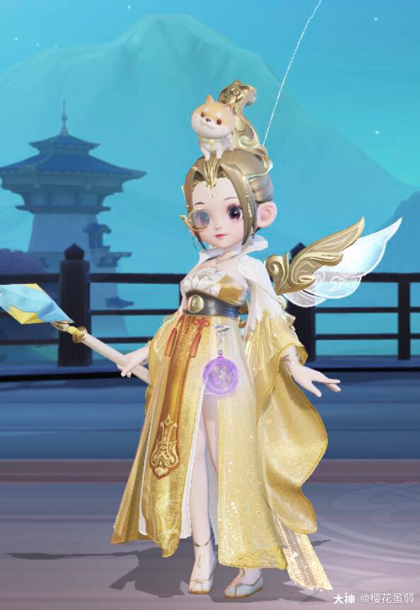 【新时装·帝王辉煌·衣·玄彩娥搭配其他锦衣·头的展示·一】