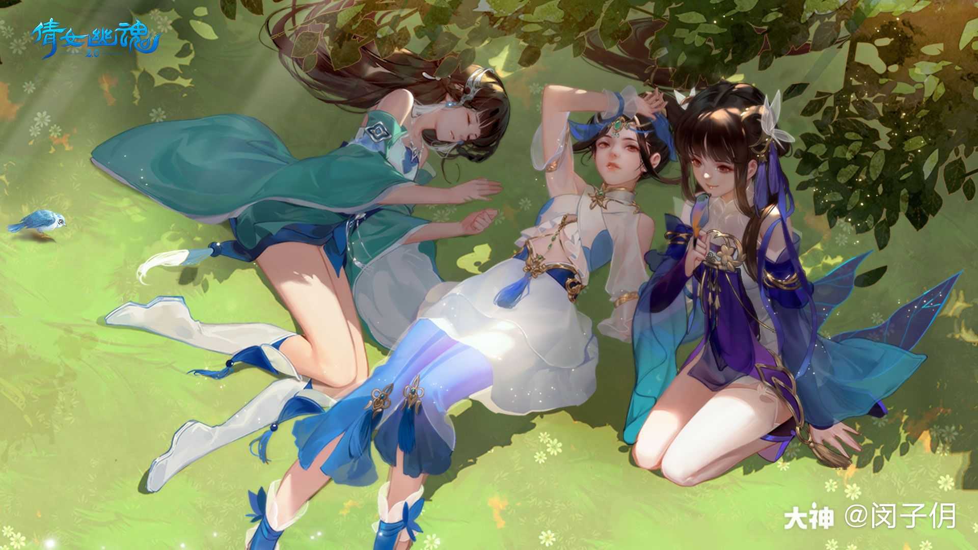 倩女壁纸分享 图片来源 倩女幽魂手游官方 来自网易大神倩女幽魂手游圈子 闵子仴