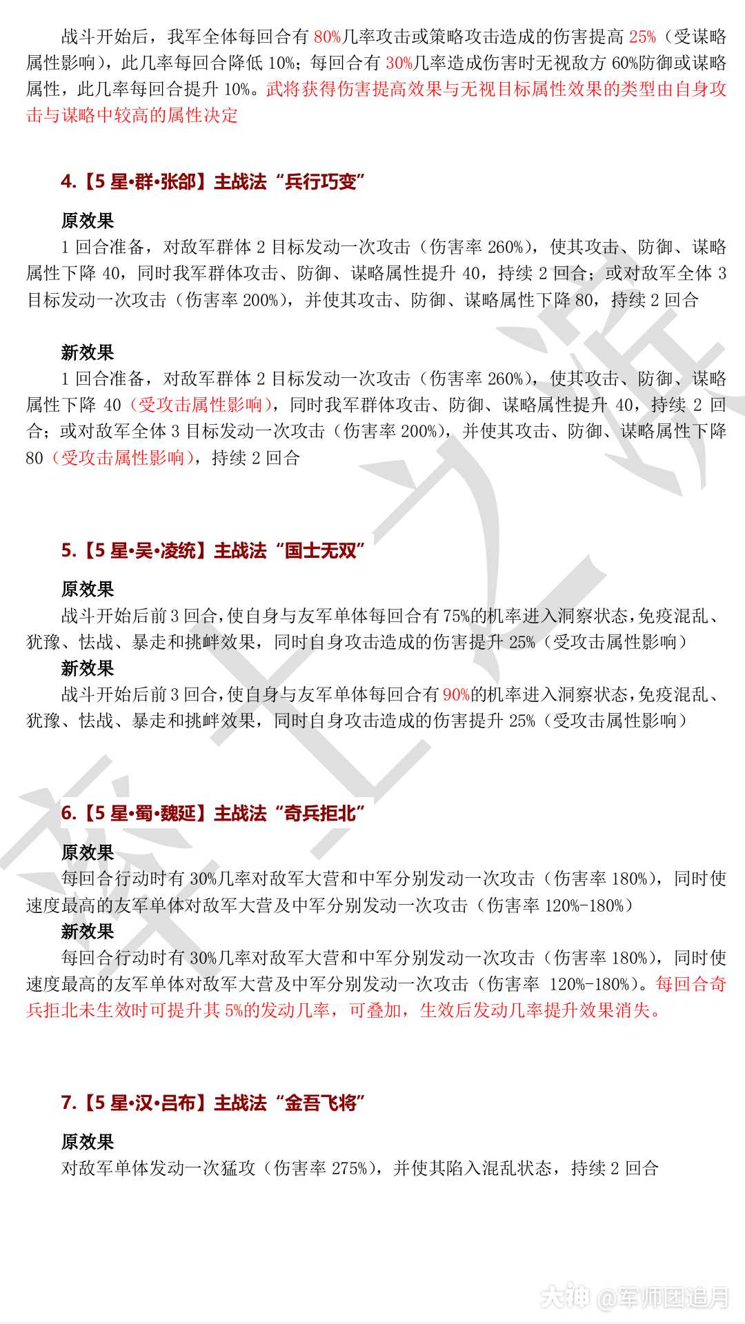 一次修改废掉一批武将 从来没有平衡 来自网易大神圈子 奈斯图米秋