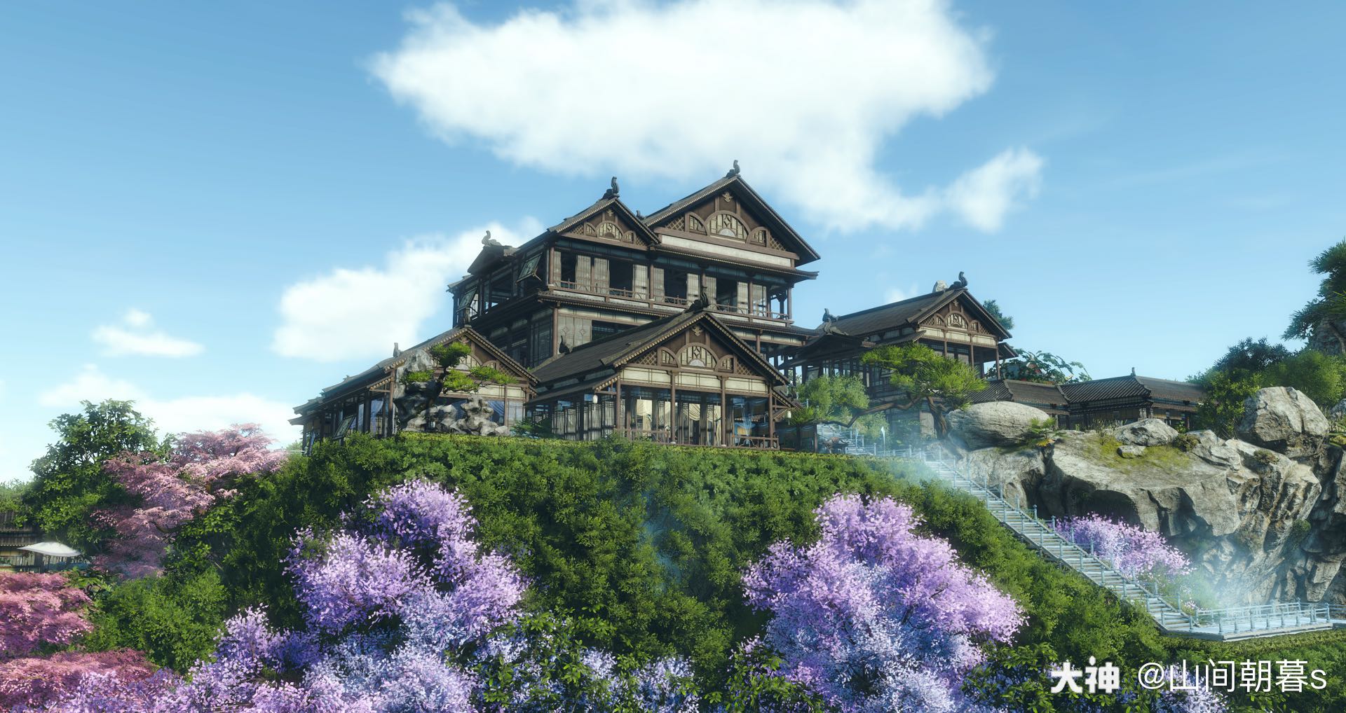 【银河万里风】12级中央 浮空岛庄园主:无名小辈烧烤店和小酒吧都挺