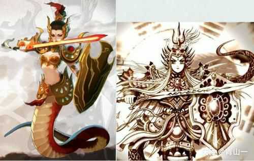 寻星逐梦##律法女娲# 顶戴花翎,肩披战袍.手持剑盾,审判乾坤.