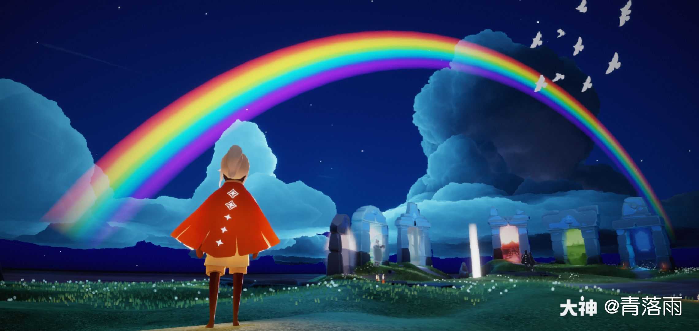 光遇彩虹许愿# 新的一.