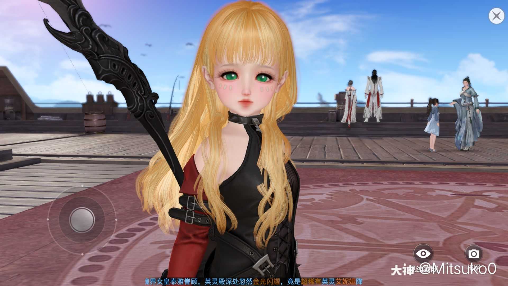 天谕捏脸#女儿看起来太.