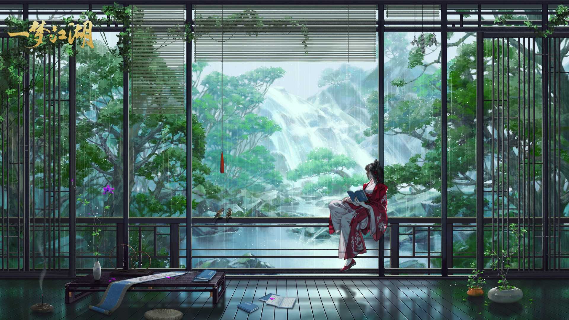 整理上半年游戏更新的壁纸 点赞自取 你喜欢哪张 我最喜欢图1 大家在 来自网易大神一梦江湖圈子 小睡鼠