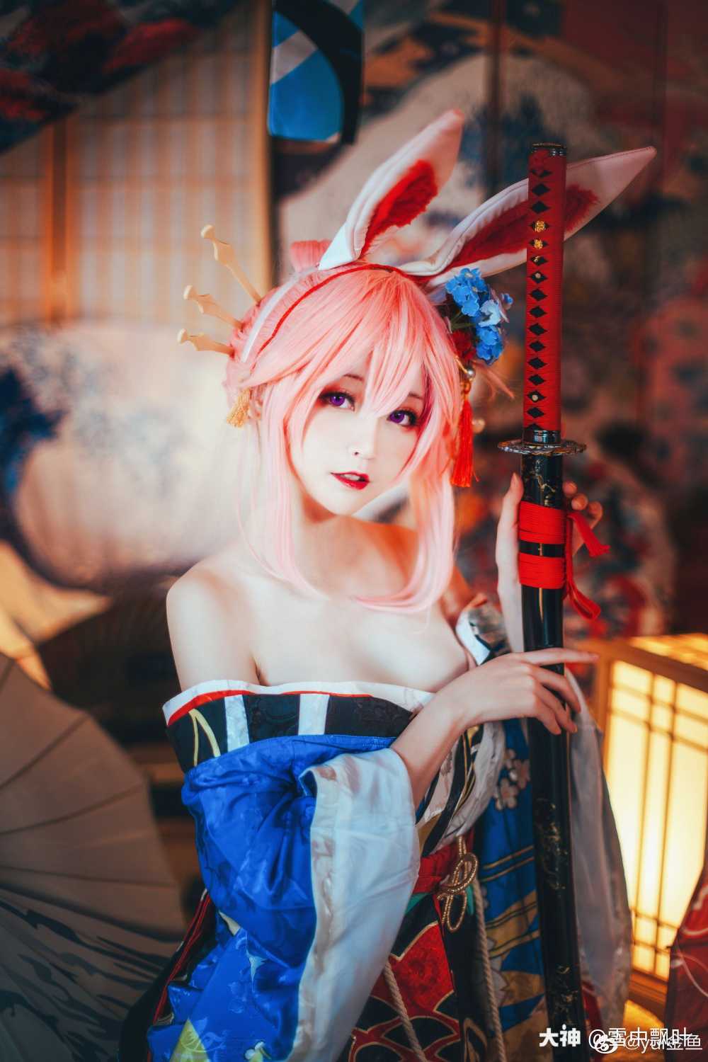 Yui金鱼八重樱第十五弹 来自网易大神圈子 雪中飘叶