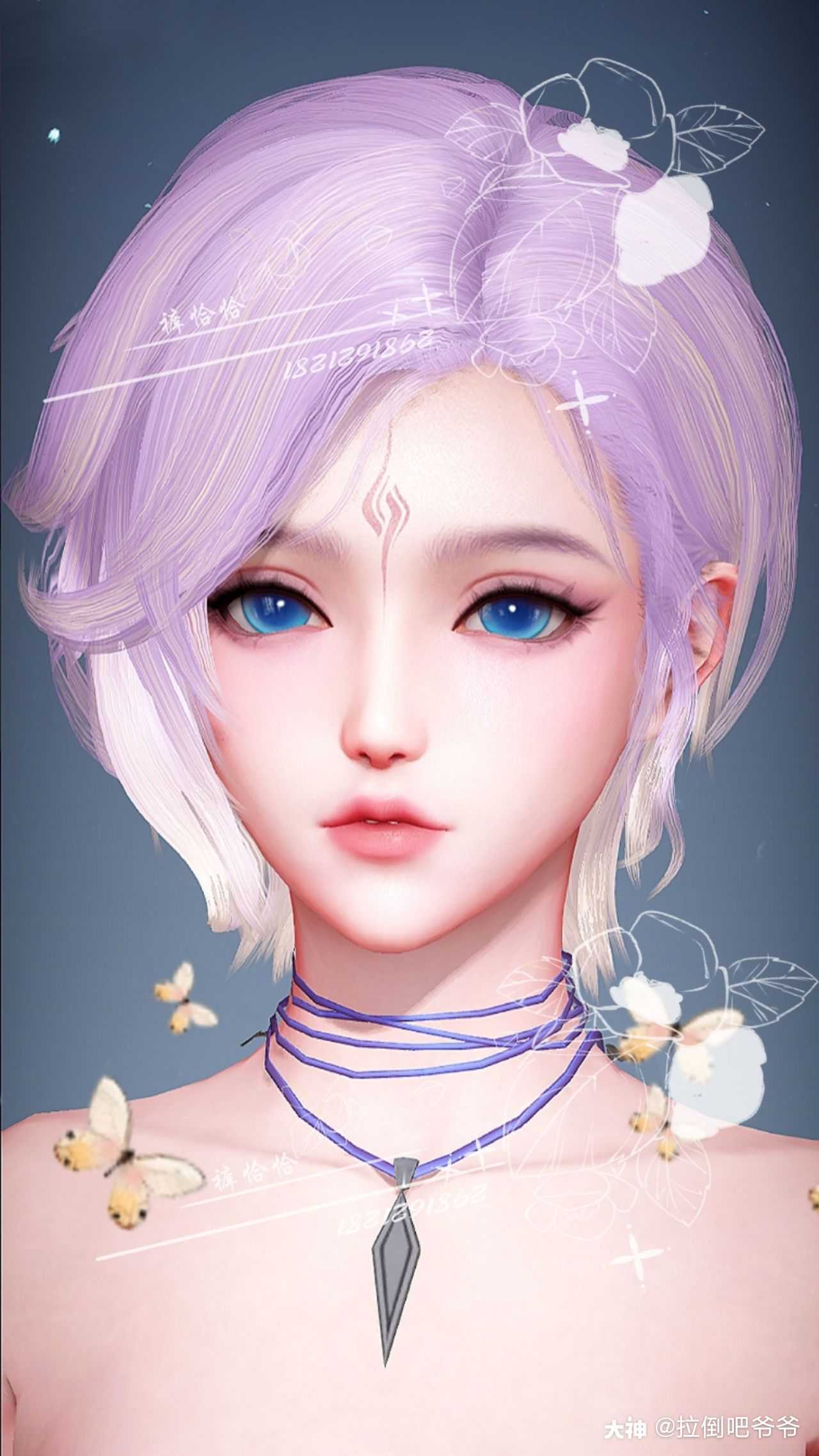 天谕手游成女捏脸:「淼淼.