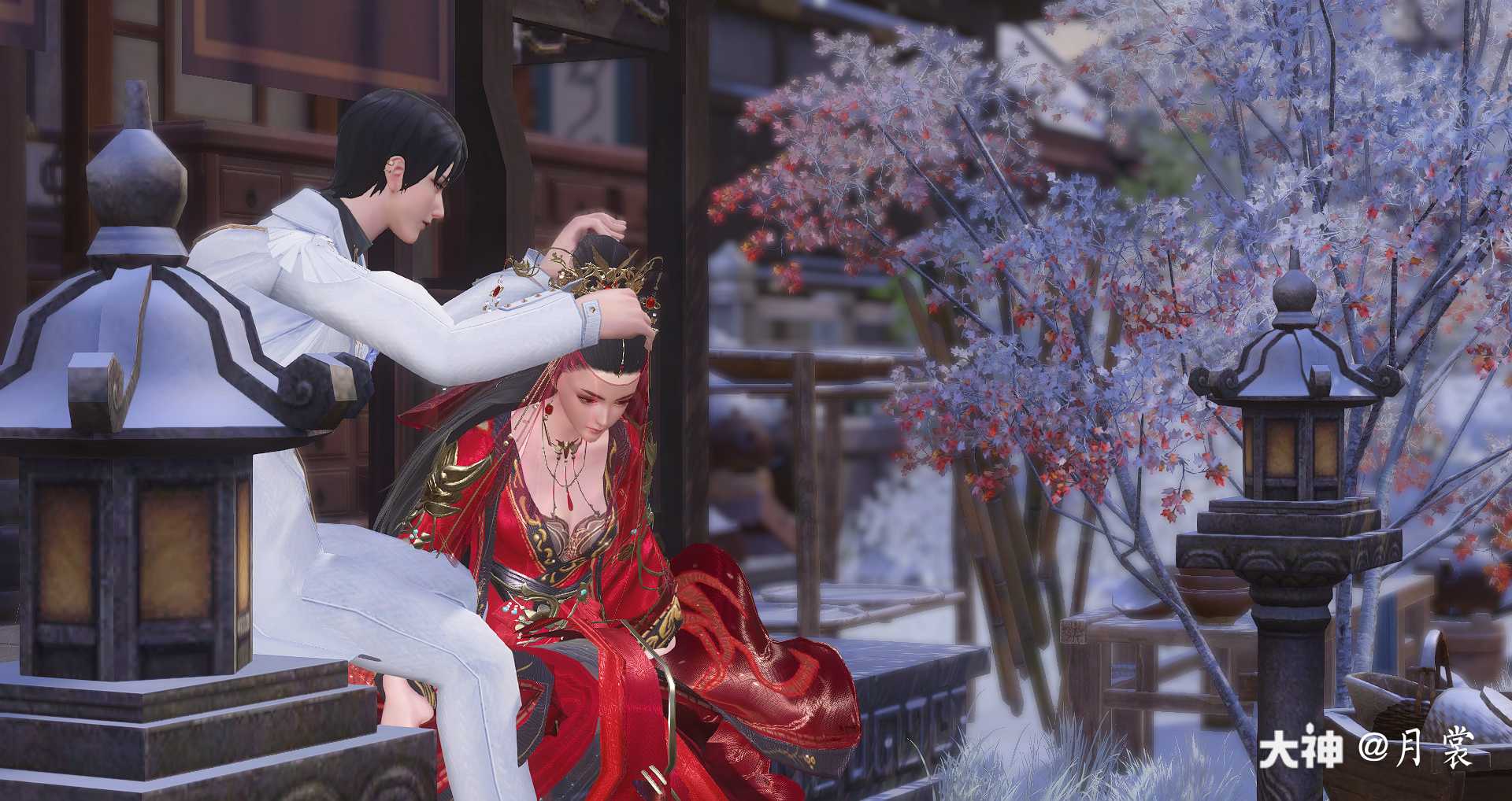 『镜像模式筑梦』——冷月心×杨梦言·金陵城里的中西式婚纱照(采访