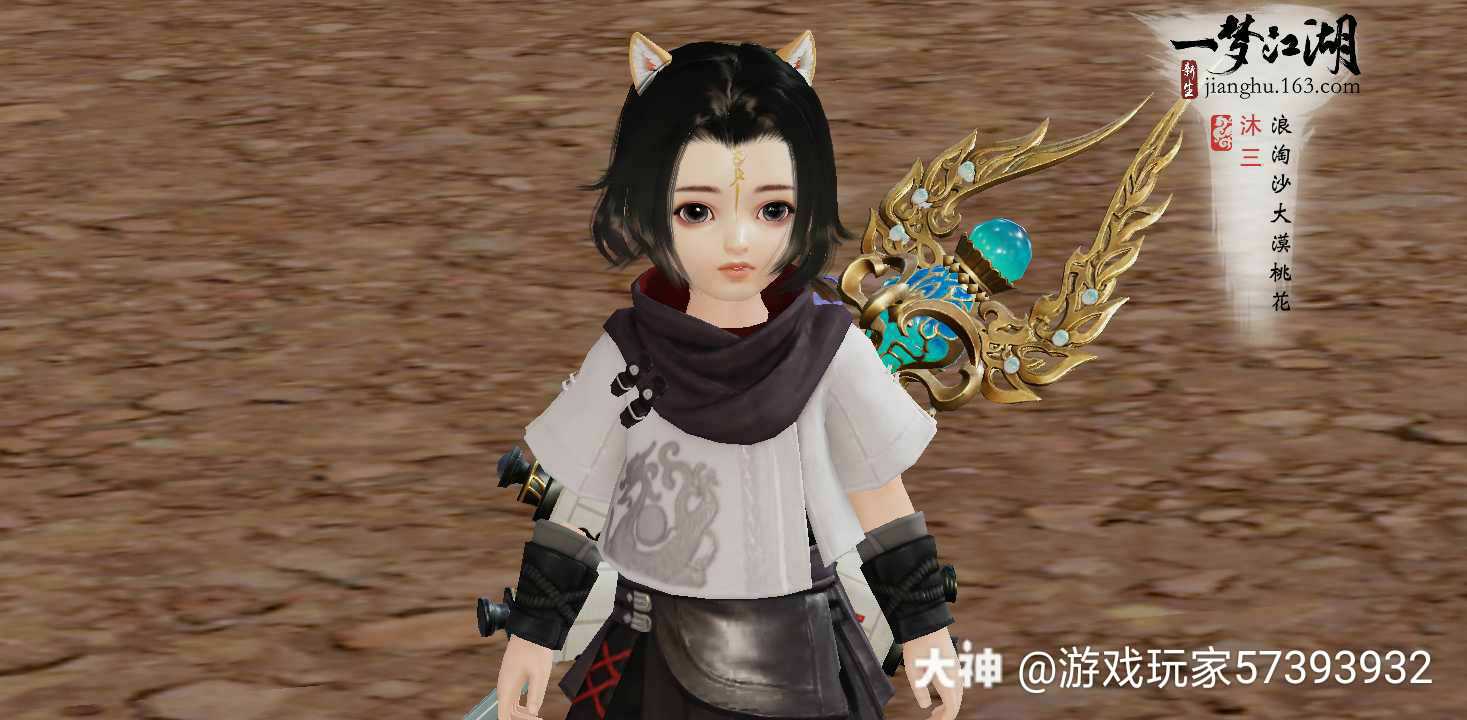 作品名称:摸金校尉作品理念:狐狸耳朵配上黑白色的衣服,用萌与可爱去