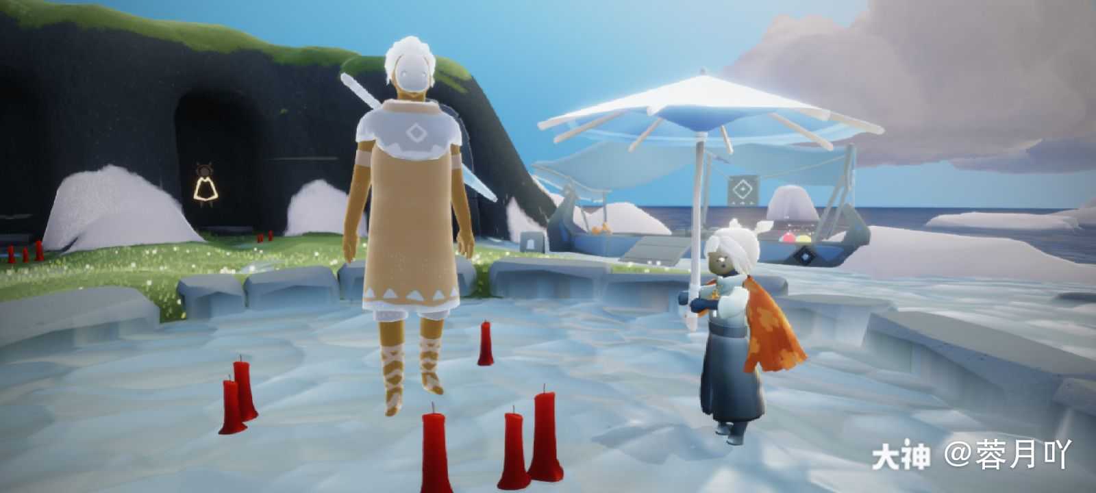 不搬运先祖,蹭拿先祖完事了,就回遇镜换雨伞和面具还有雨_来自网易