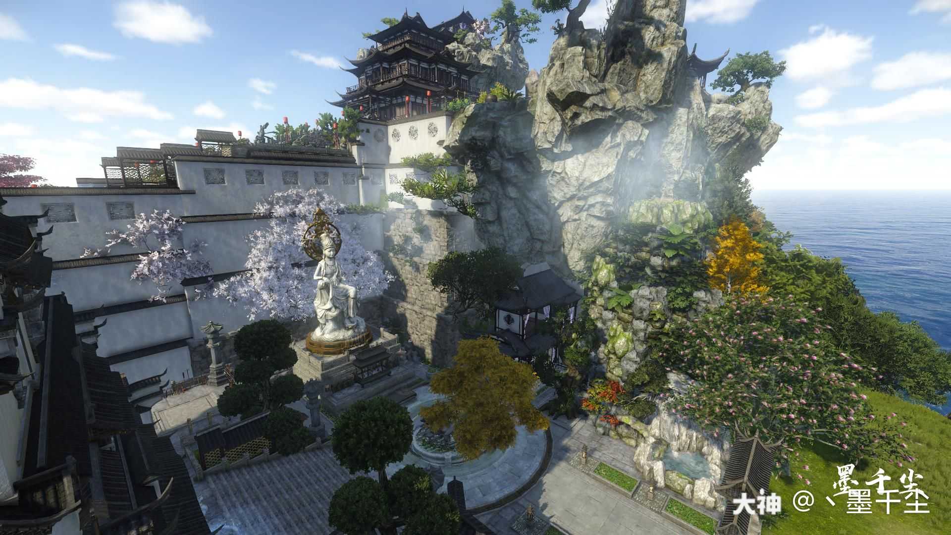 『佛心道骨』主院-部分景.