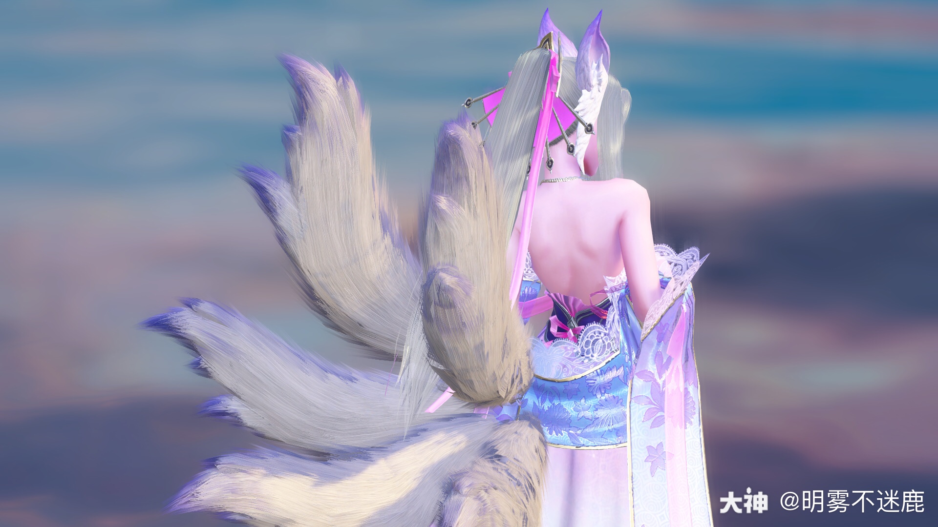 三阶「辛十四娘」 青丘白狐,漱月沐星露,清修严律己