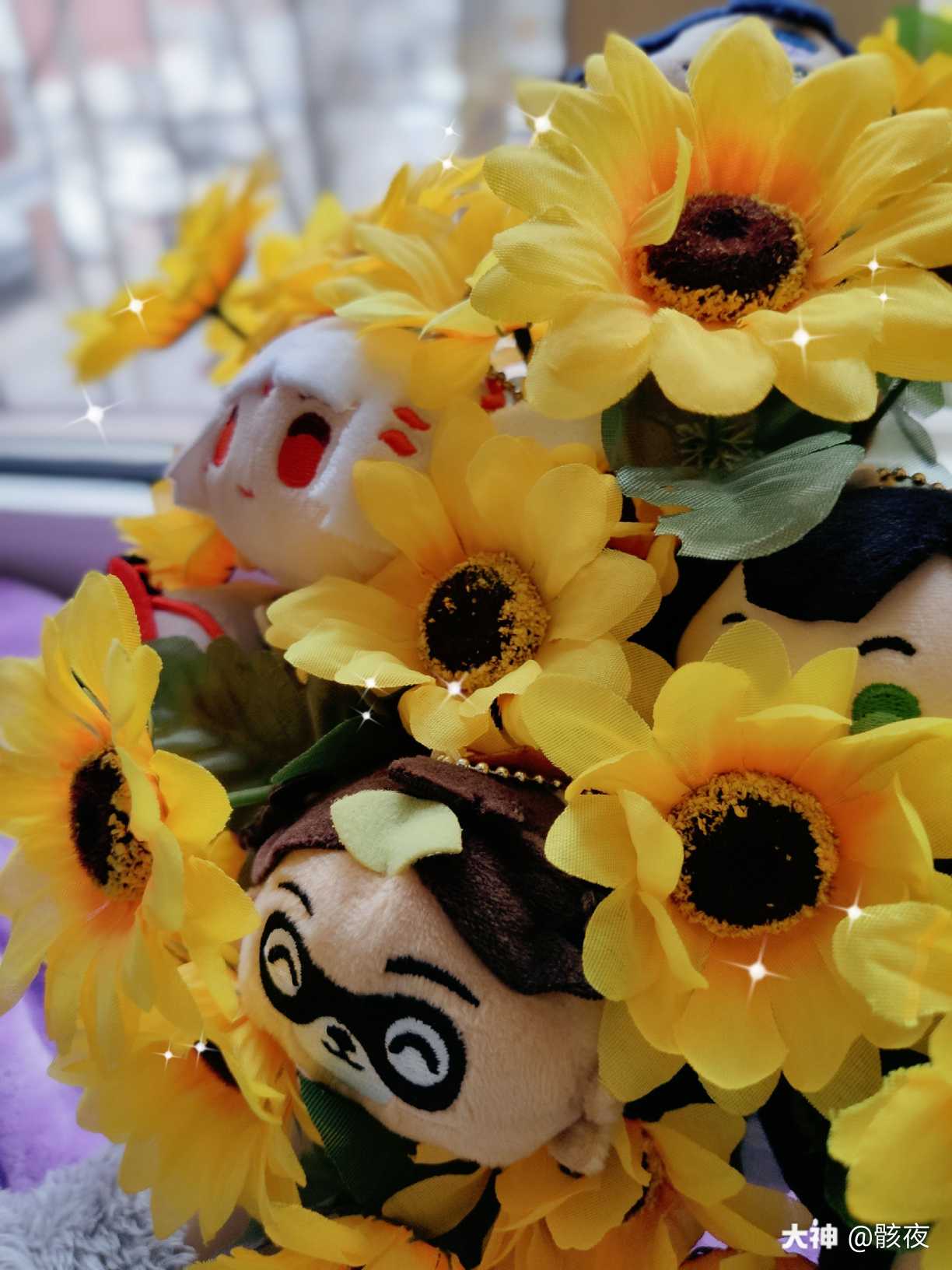 解锁了趴趴公仔的新用途 趴趴公仔 仿真花 永生花的组合还不错 日和坊 狸猫的 来自网易大神阴阳师圈子 骸夜