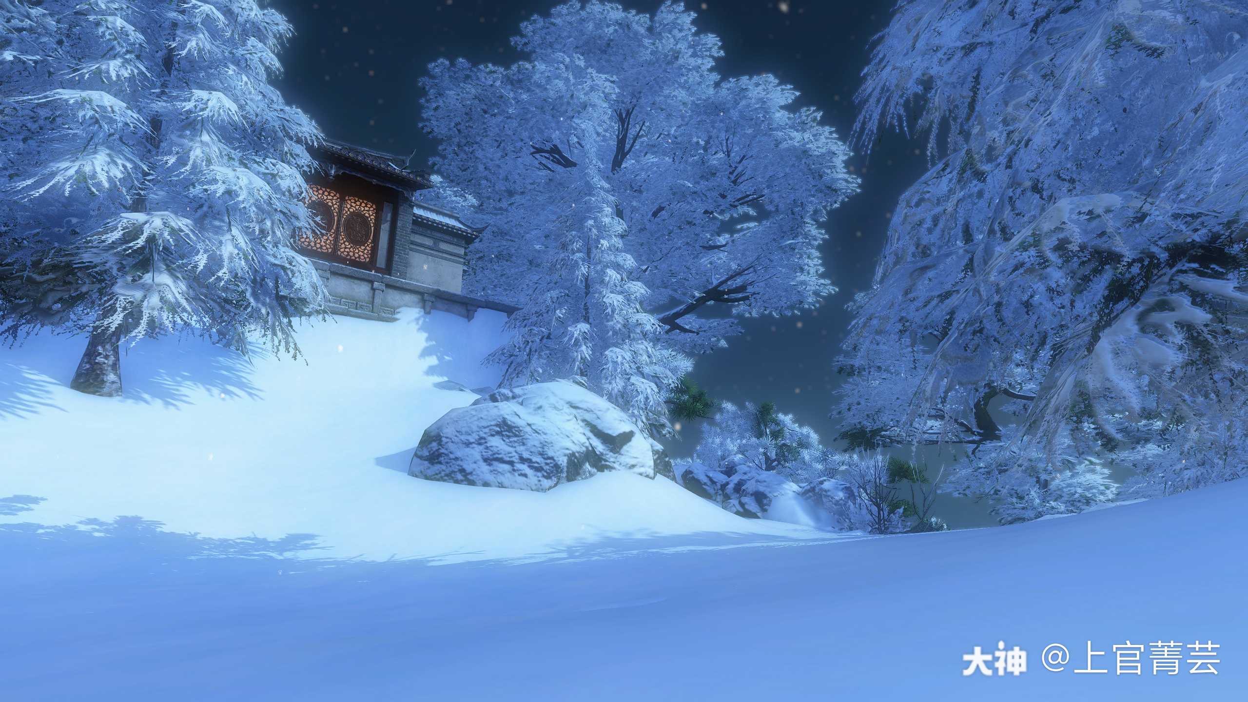 这雪就像昨天_来自网易大神逆水寒圈子_上官菁芸