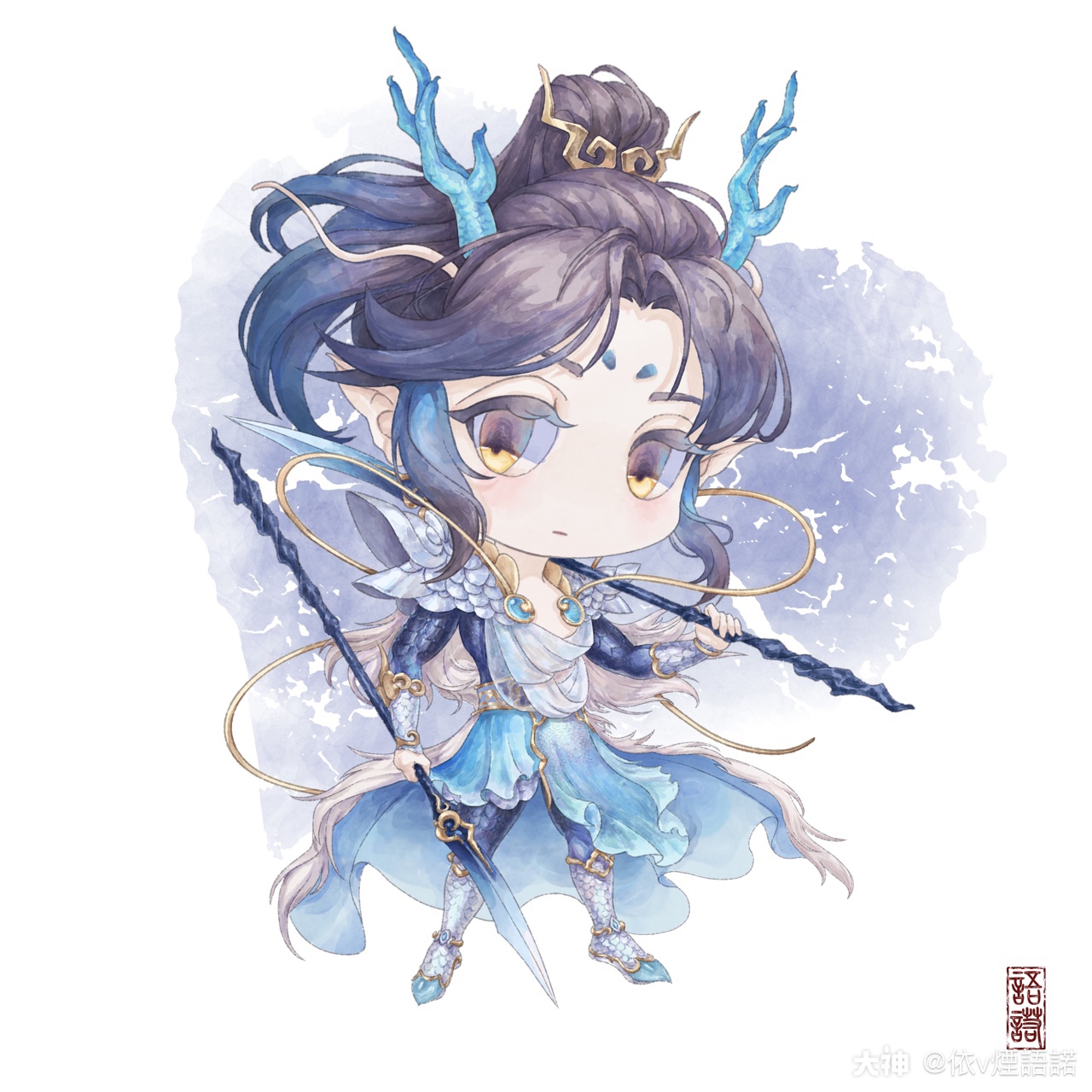 丹青&龙渊客000000 _来自网易大神大话西游手游圈子_依v烟语诺