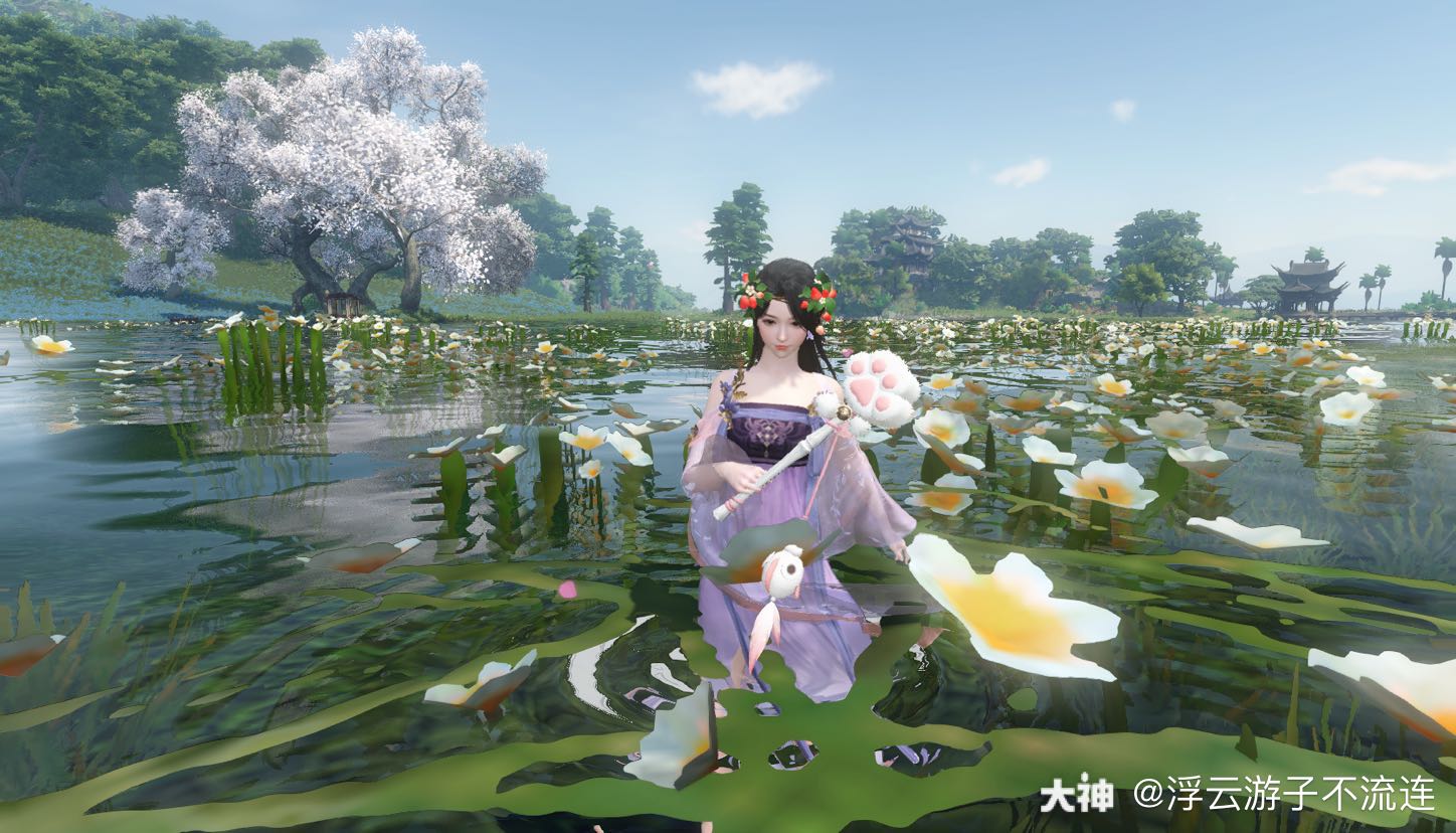 涉江采芙蓉,兰泽多芳草.