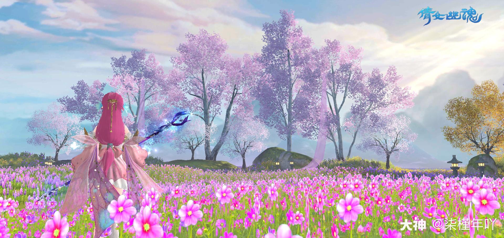 但愿淤泥埋夏花 秋树早红叶清茶当月饮 凉风扫旧凋冬又逢故人 来自网易大神倩女幽魂手游圈子 柒槿年吖