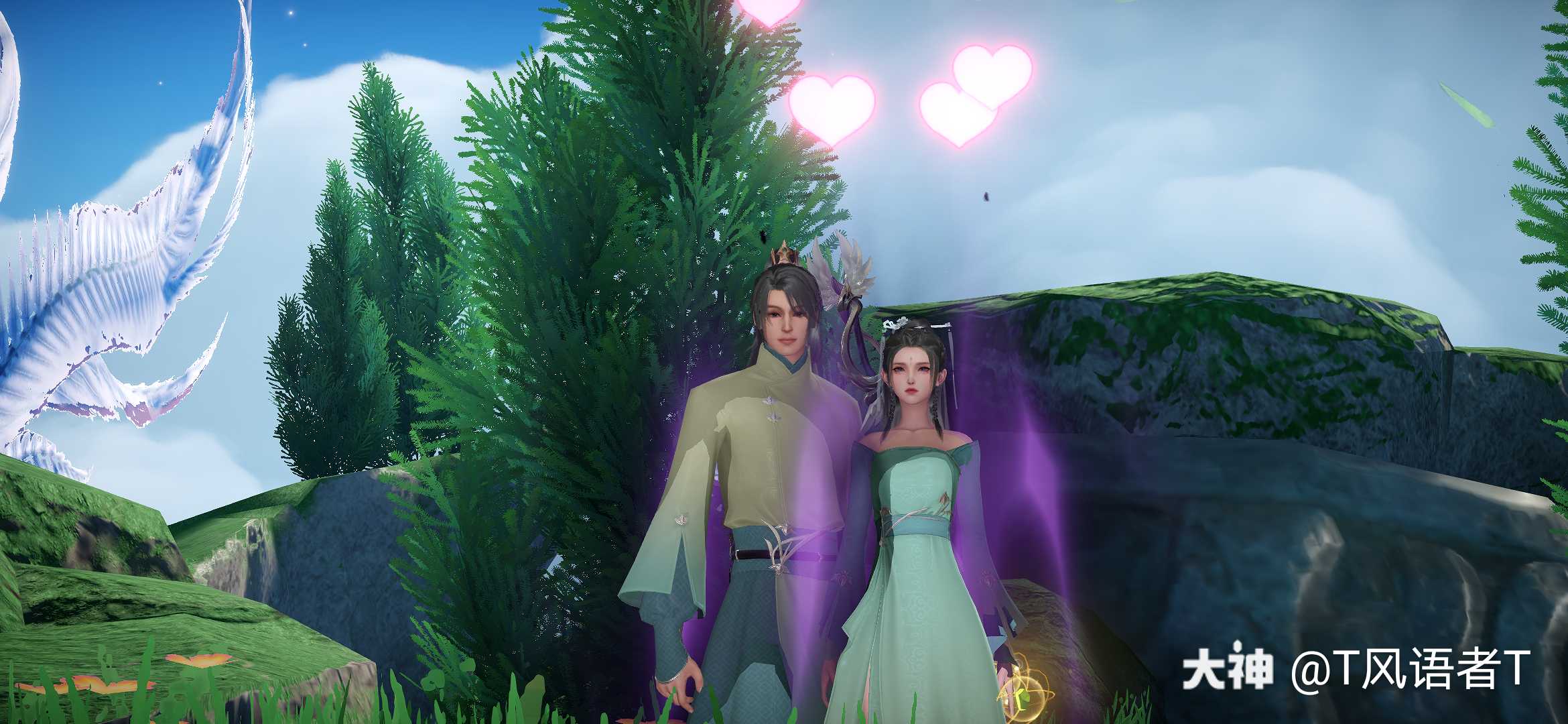 天谕手游 小粉丝报道!#云垂风华赏.