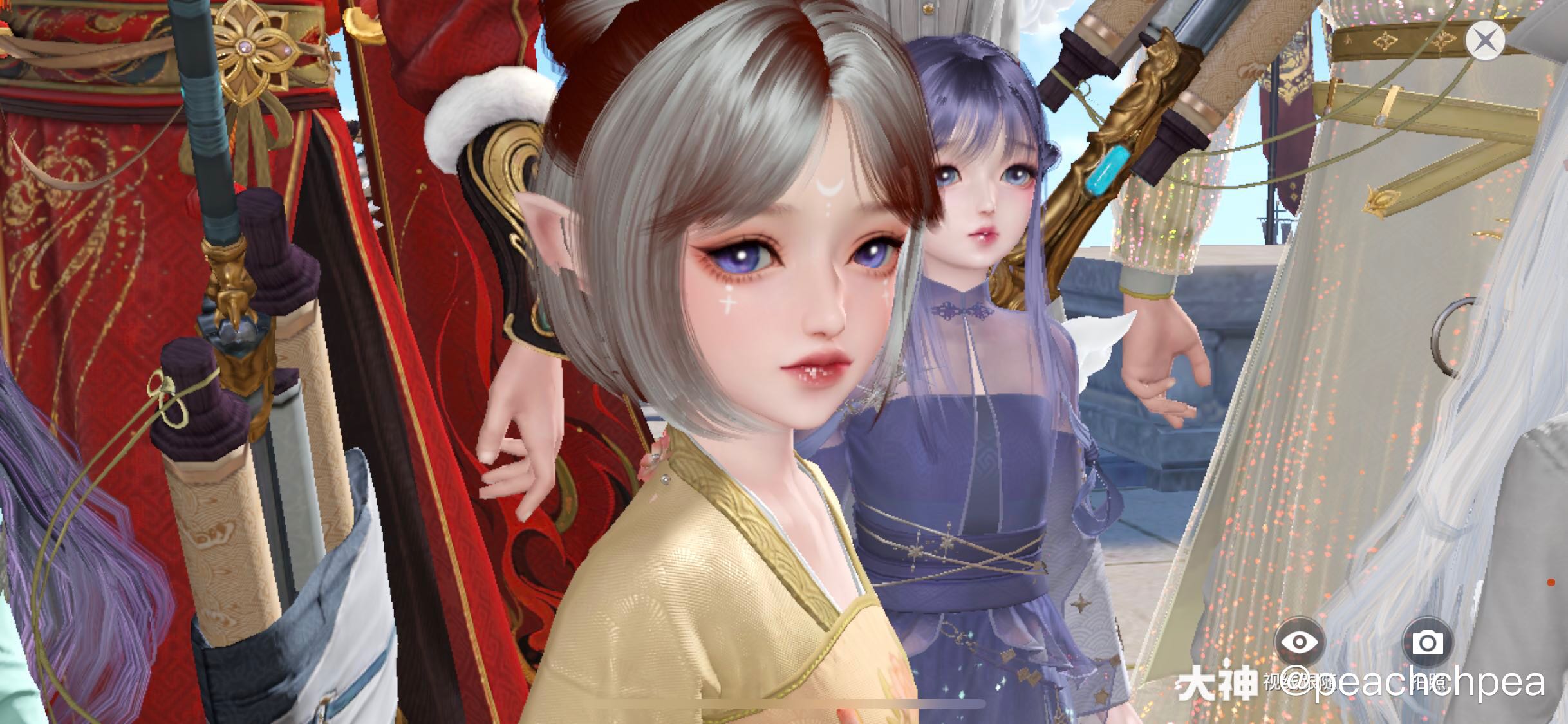 天谕手游 小粉丝报道!#云垂风华赏.