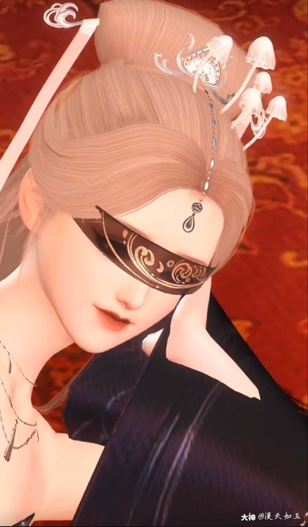 关注 #追剧日常# 打卡#反派逼我谈恋爱# 小月姬很漂亮!